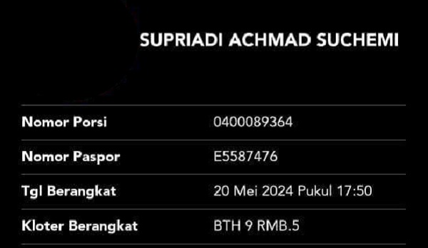 Kembali Jemaah Haji Riau Asal Inhu Meninggal Dunia di Tanah Suci, Total Sudah 4 Orang