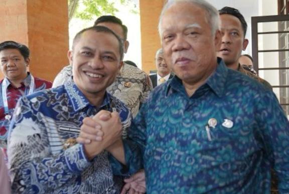 Wakil Bupati Bengkalis Bagus Santoso Ikuti Diskusi Achieiving Universal of Water Suply Service and 2045 Indonesia Emas