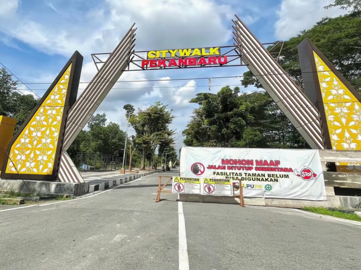 Minggu Lusa, Pj Walikota Pekanbaru Resmikan Taman Labuai City Walk dan Sentra UMKM