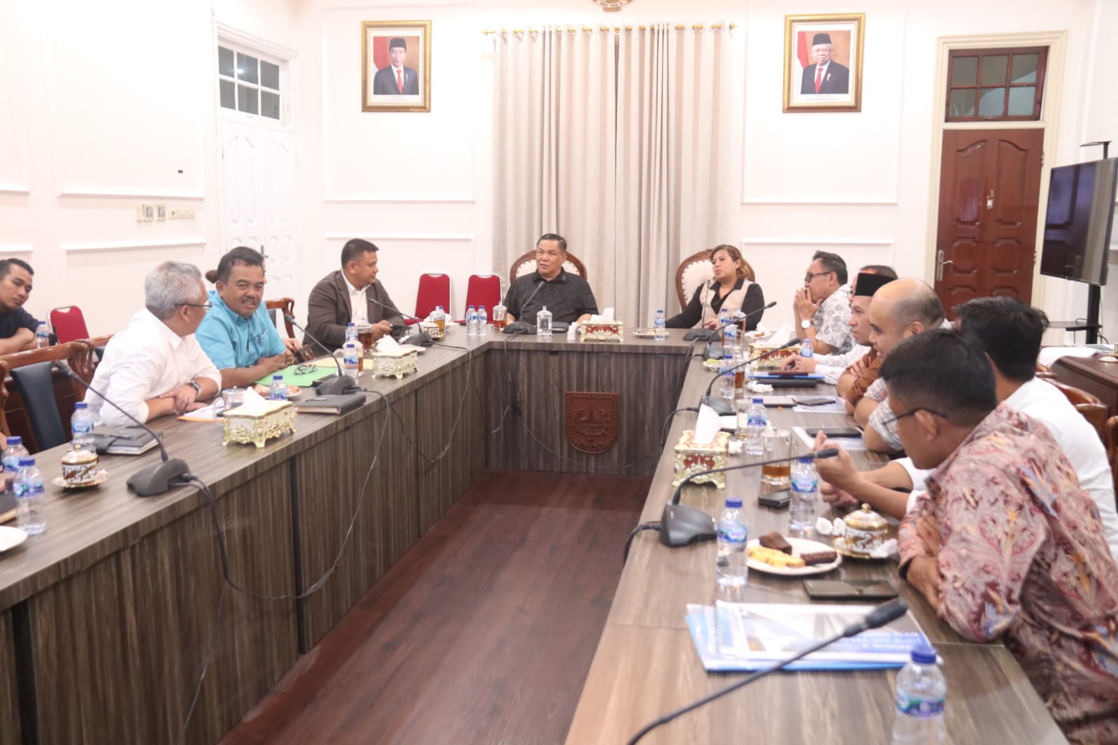 Telan Anggaran Rp 7 Triliun, Pemprov Riau dan Pemkab Bengkalis Pertemuan Dengan Kontraktor Jembatan Bengkalis