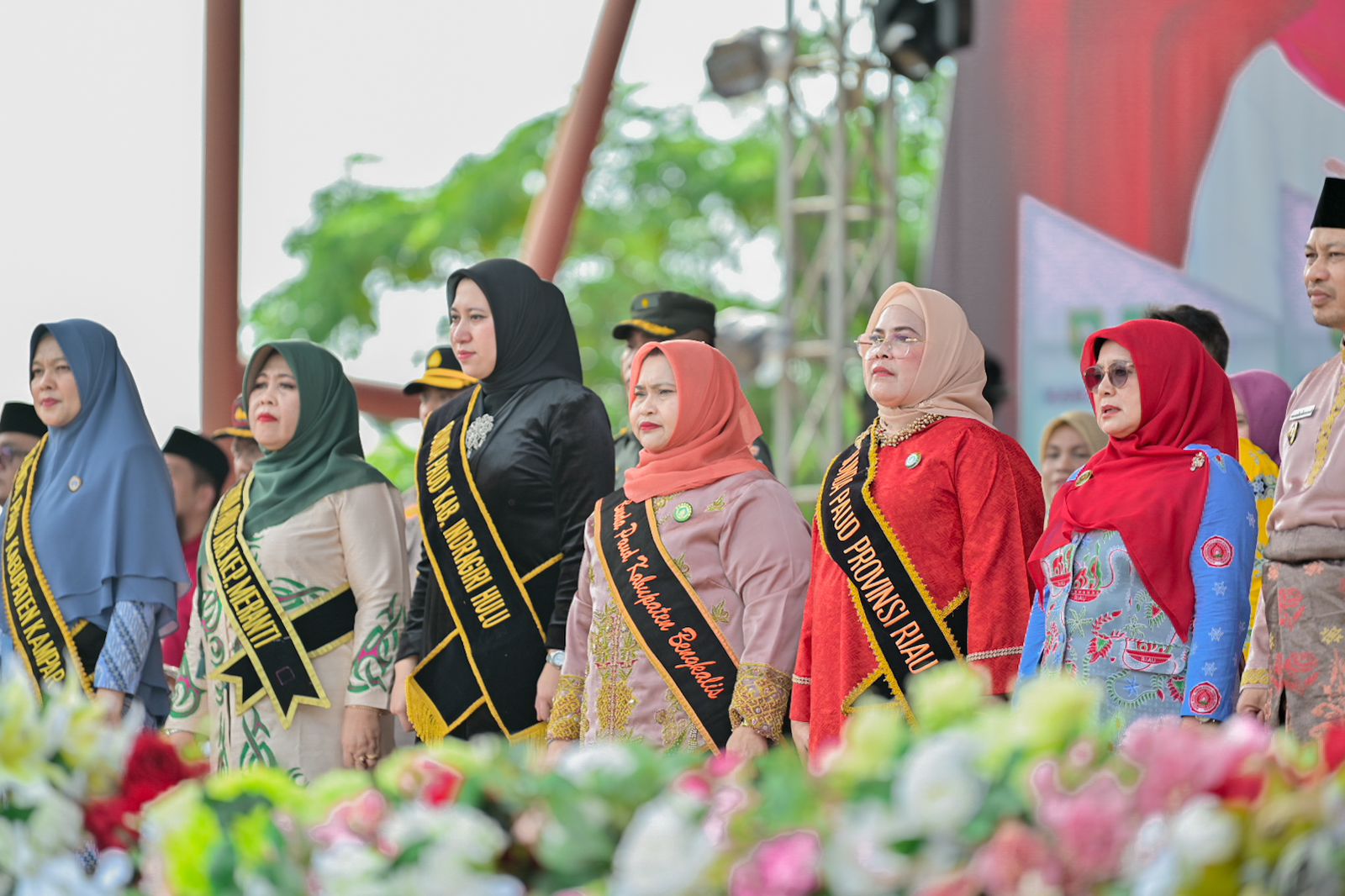 Bupati Bengkalis Kasmarni Berkomitmen Sukseskan Porseni IGTKI-PGRI Provinsi Riau Ke-2
