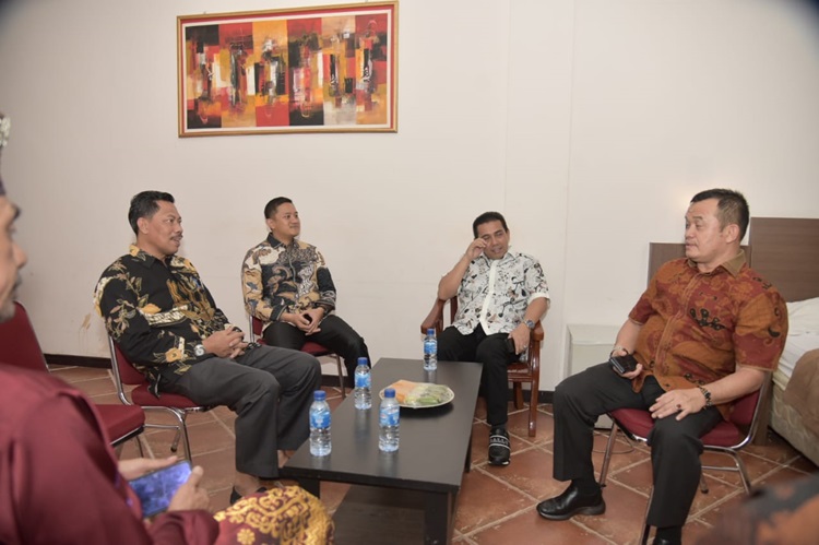 Bupati Bengkalis Hadiri Pisah Sambut Kepala Imigrasi kelas II TPI Bengkalis
