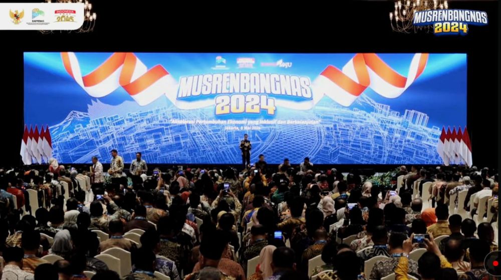 Pj Gubernur Riau Hadiri Musrenbang Nasional 2024, Presiden Jokowi: Hati-hati Kelola Anggaran