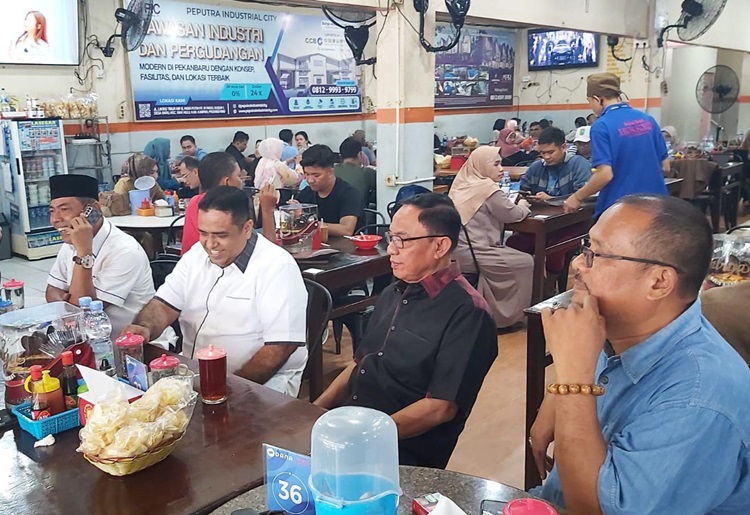 Ngopi Bareng, HM Nasir- HM Wardan Sepakat Duet Bangun Riau