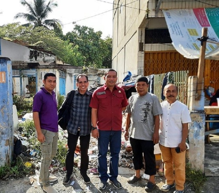 Cinta Pekanbaru, Warga RW02/RT01 Sago Gotong Royong di Lingkungan Rumah Dinas  KSOP Jalan Samanhudi