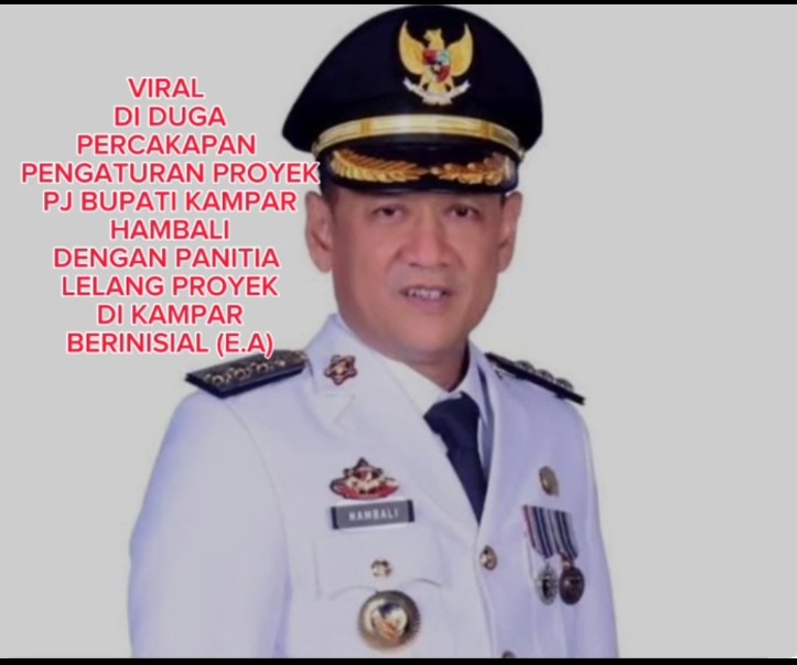 Heboh! Rekaman Percakapan Diduga Pj Bupati Kampar dengan Panitia Lelang, Atur Pemenang Tender?