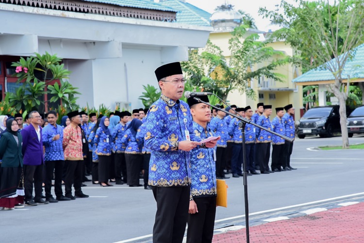 Bupati Kasmarni Pimpin Upacara Hari Kebangkitan Nasional ke-116 dan HUT PPNI ke-50