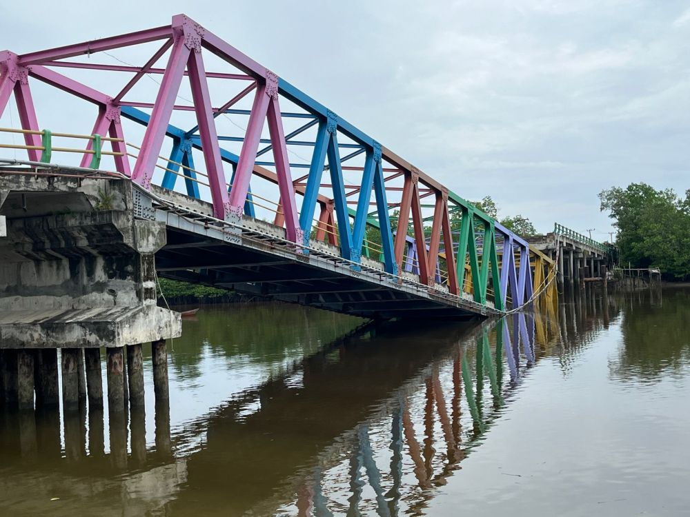 Pasca Runtuh, Pemprov Riau Upayakan Bangun Jembatan Panglima Sampul 2025