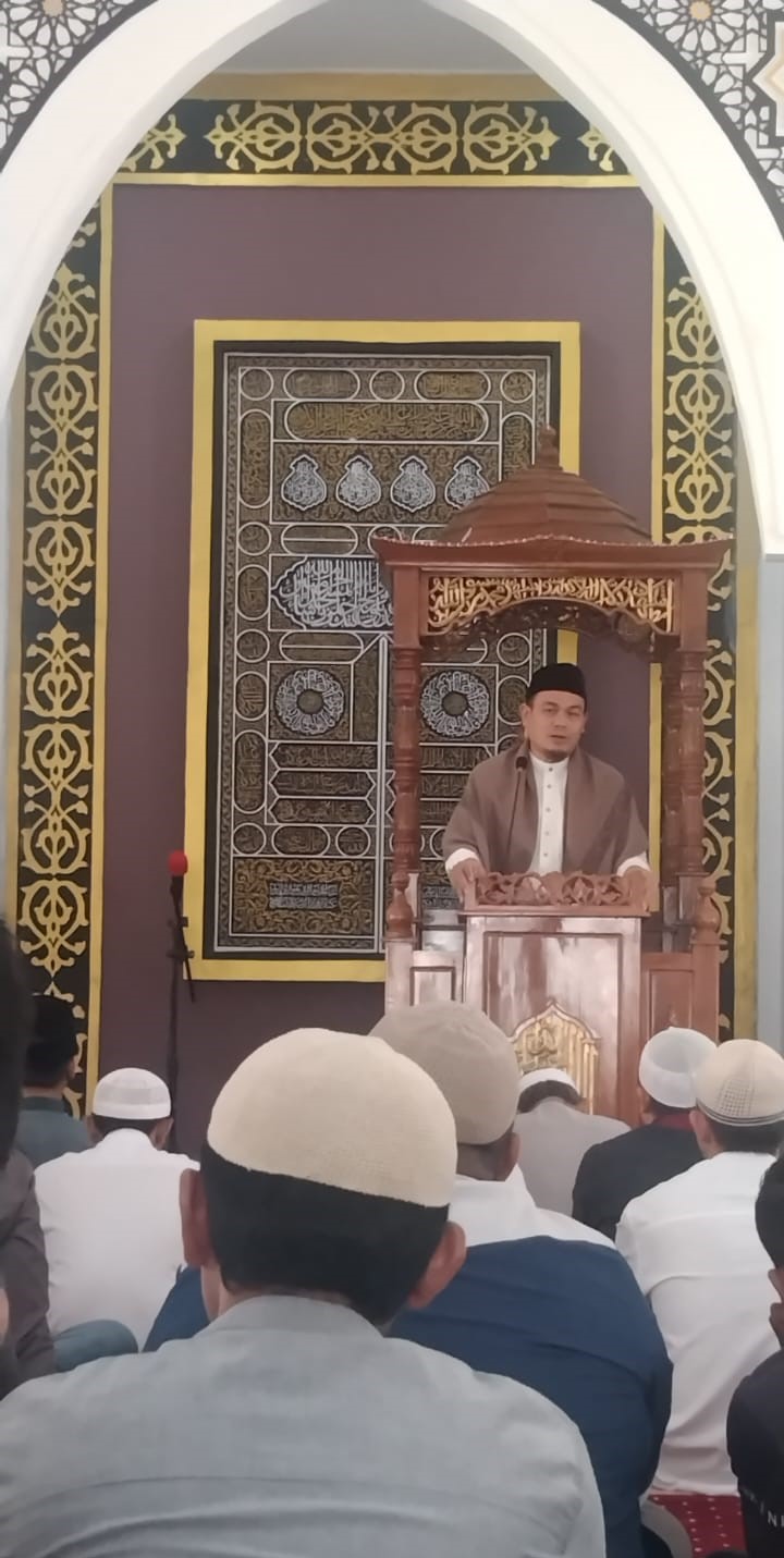 Masjid Al-Hidayah Jalan As Shofa I Gelar Shalat Jumat Perdana dan Makan Bersama