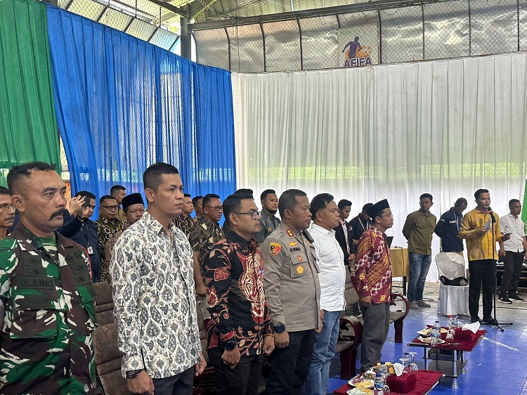 PPS se-Kabupaten Meranti Dilantik, Kapolres: Harus Punya Komitmen