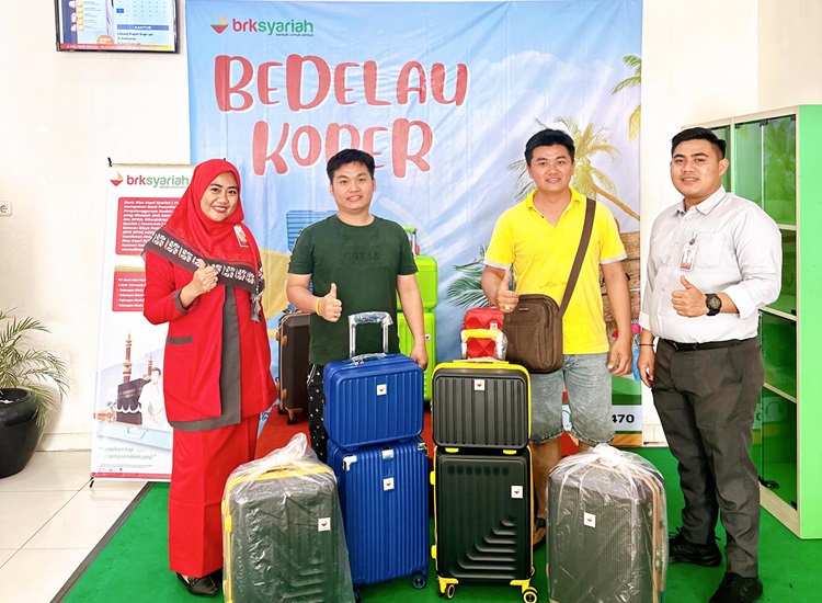 Untungnya Buka Tabungan di BRK Syariah, Nasabah Dapat Koper Ekslusif