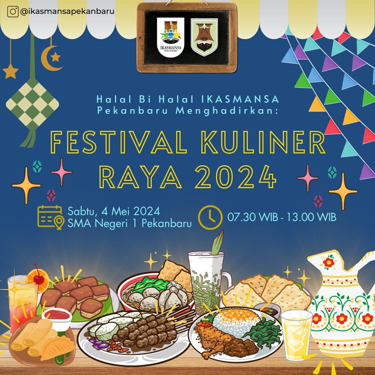 Besok Halal Bi Halal IKA SMANSA Pekanbaru, Road To Reuni Akbar 2025