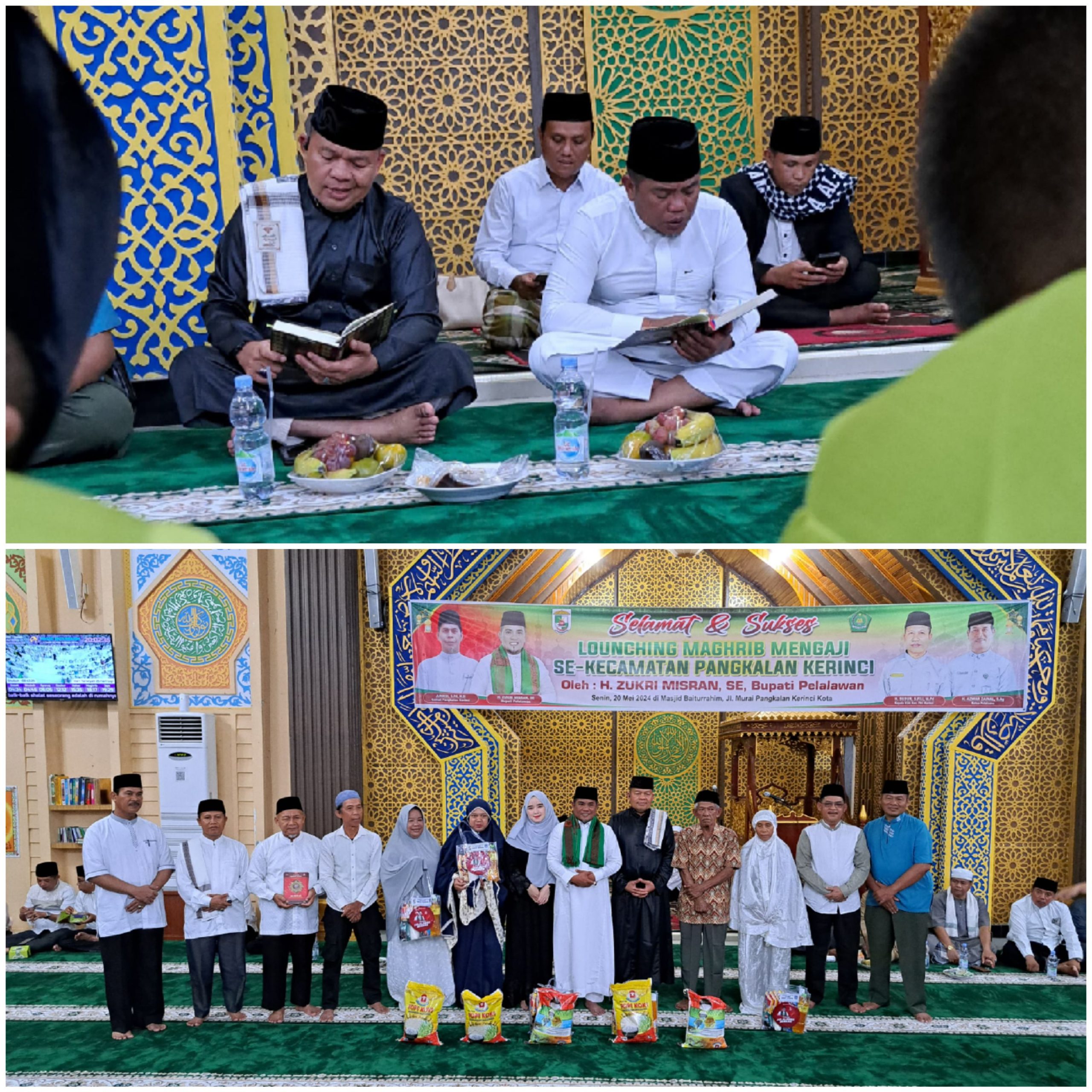 Luncurkan Program Maghrib Mengaji, Bupati Pelalawan Zukri akan Keliling ke Sejumlah Masjid