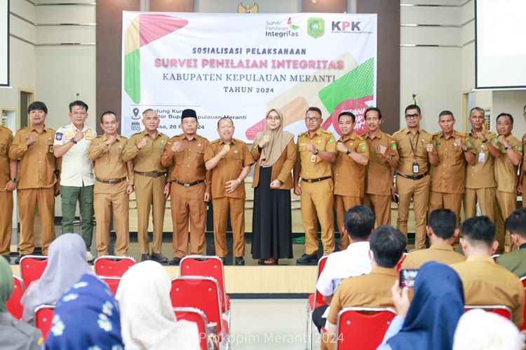 Dibuka Sekda Bambang, Pemkab Kepulauan Meranti Gelar Sosialisasi Survey Penilaian Integritas