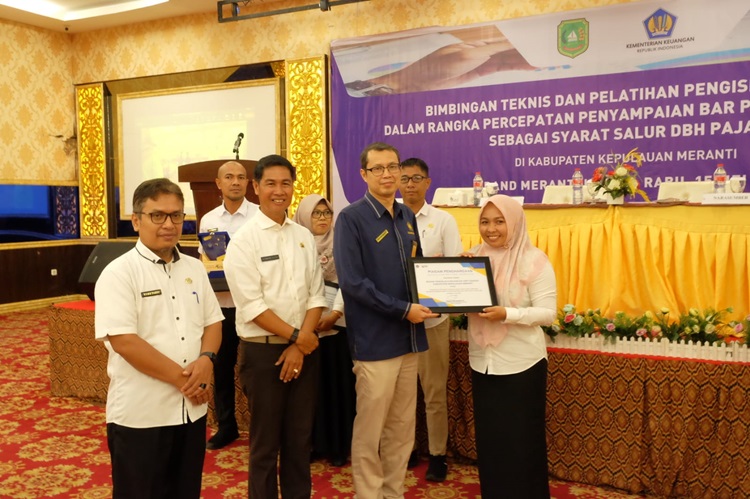 Gandeng KPPN Dumai, Pemkab Meranti Gelar Bimtek Penyusunan DTH/RTH