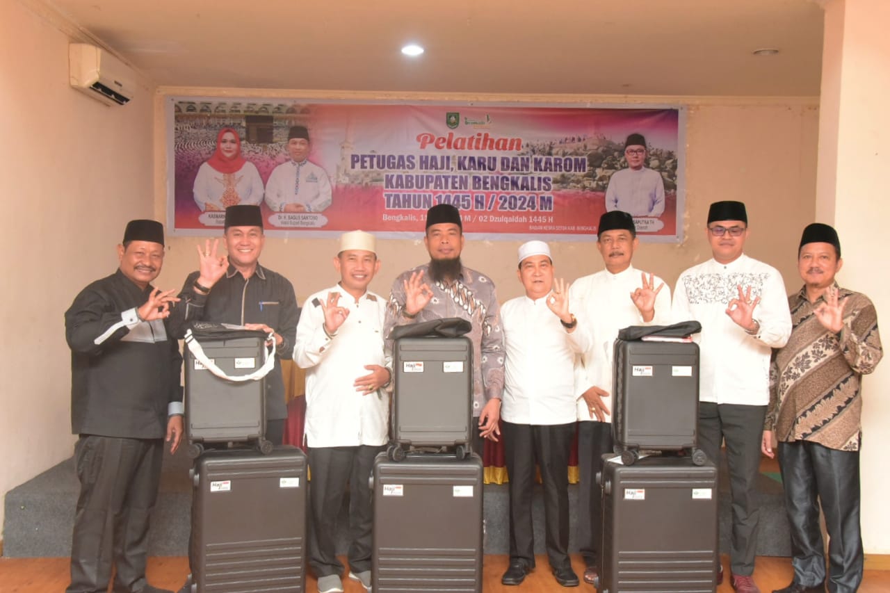 Buka Pelatihan Petugas Haji, Asisten I Setdakab Bengkalis: Kami Titipkan 416 Jemaah Kepada Saudara