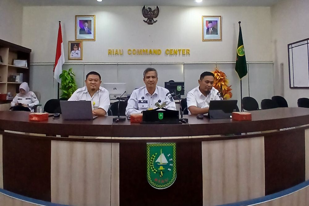 Bahas RTRW yang Tak Kunjung Tuntas, Pemprov Riau, BPN dan Satranas KPK Gelar Rakor Penyelesaian