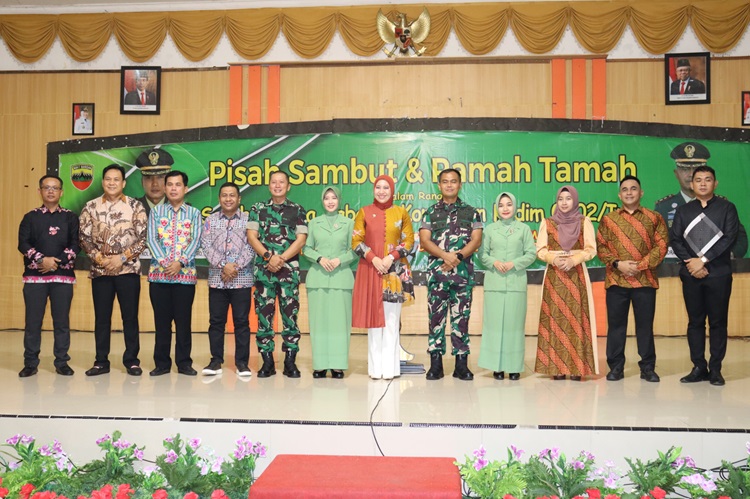 Pisah Sambut Dandim 0302/Inhu, Bupati Rezita: Banyak Tantangan yang Sudah Dilewati Bersama
