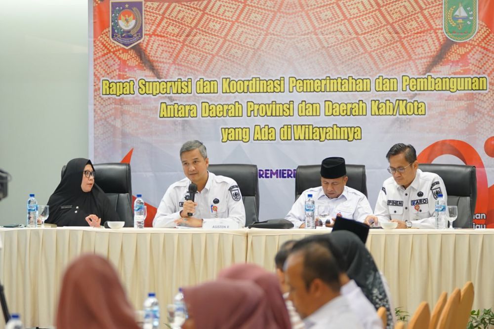Agar Terintegrasi, Pemprov Riau Gelar Supervisi Pembangunan Provinsi dan Kabupaten/Kota