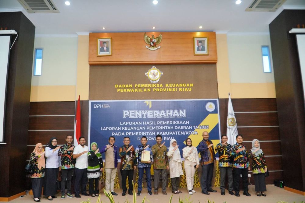 Pemkab Kampar Raih Opini WTP 8 Kali dari BPK RI, Pj Bupati Kampar: Alhamdulillah