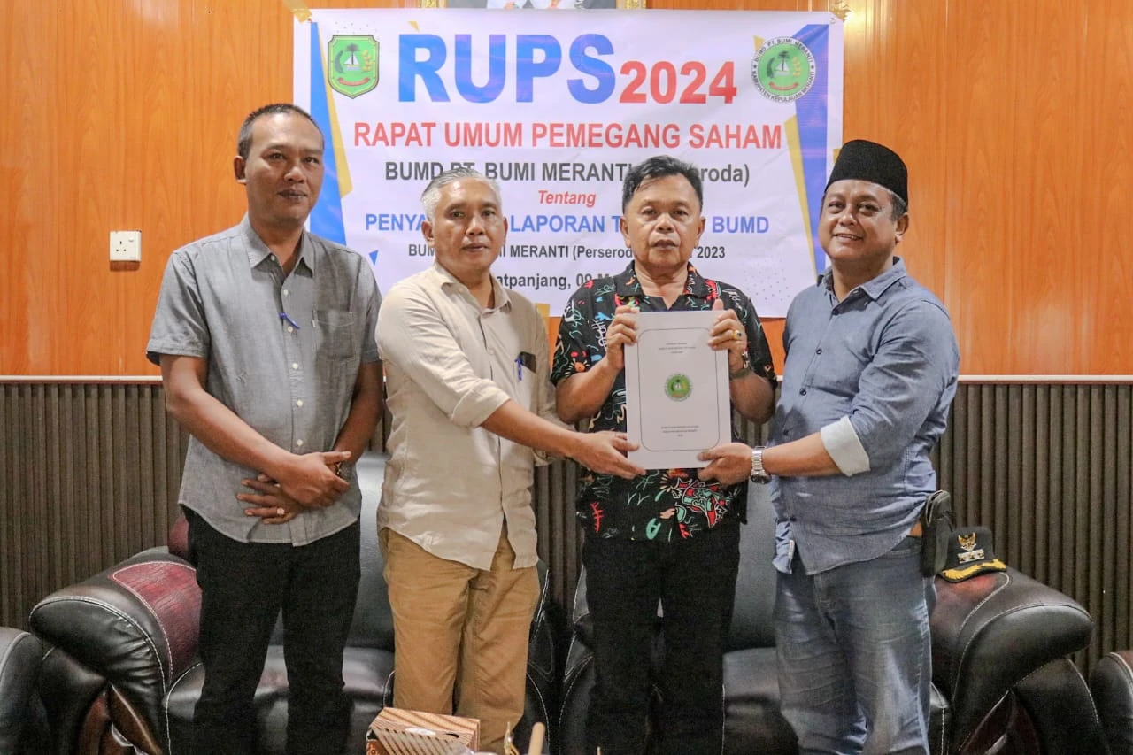Pimpin Rapat RUPS BUMD, Plt Bupati Meranti: Semua Harus Tertib Administrasi