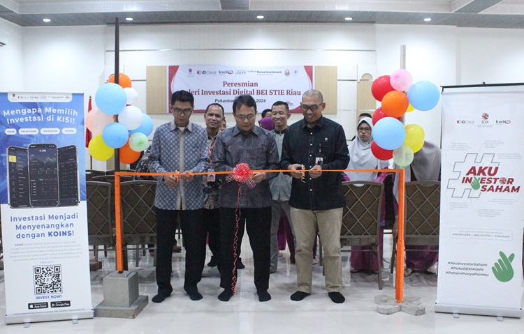 STIE Riau Sudah Punya Galeri Investasi Digital