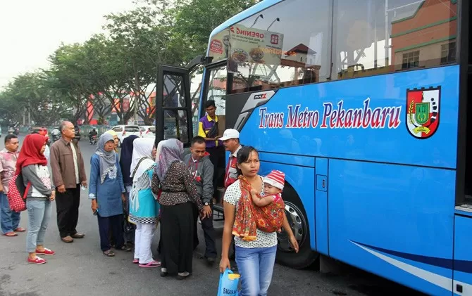 Asyik, Mulai 22 Juni 2024 Naik Bus Trans Metro Pekanbaru Gratis Selama 3 Hari