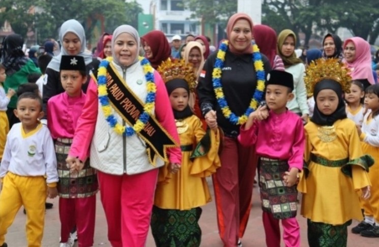 Bunda PAUD Provinsi dan Bunda PAUD Inhu Teken Komitmen Dukungan Transisi ke SD yang Menyenangkan