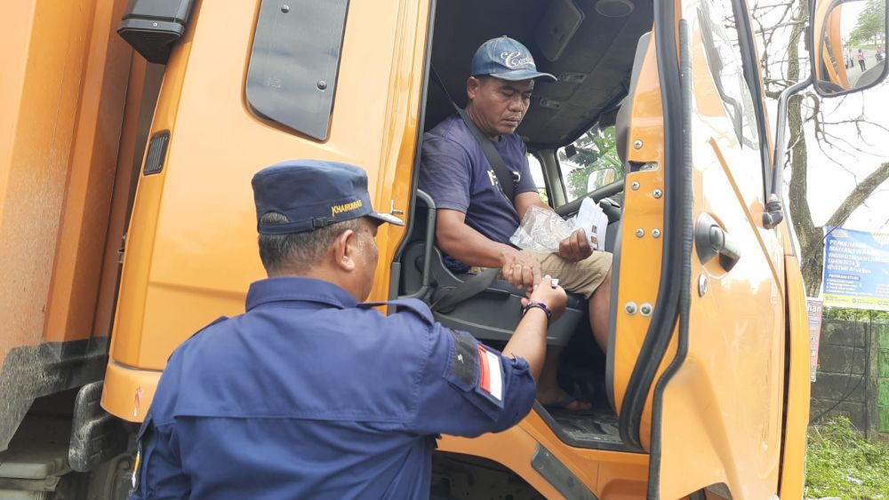 295 Truk ODOL Dijaring Dishub dan Tim Gabungan, Truk Masuk Kota Juga Diamankan