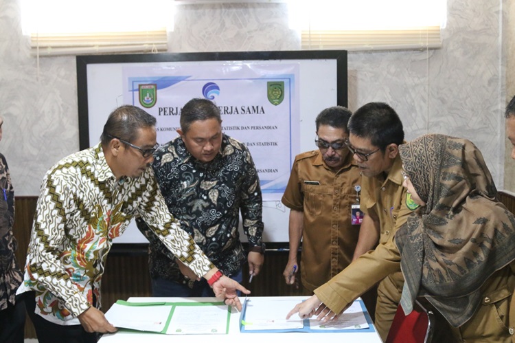 Tingkatkan Kualitas Pelayanan Publik, Diskominfotik Dumai Kunjungi Inhil