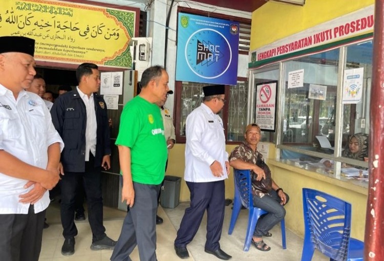 Pj Bupati Inhil Pastikan Pelayanan Disdukcapil Berjalan Maksimal