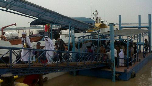 Berbeda Dengan Daerah Lain, Tiba di Batam Jemaah Haji Asal Tembilahan Dipulangkan Gunakan Kapal