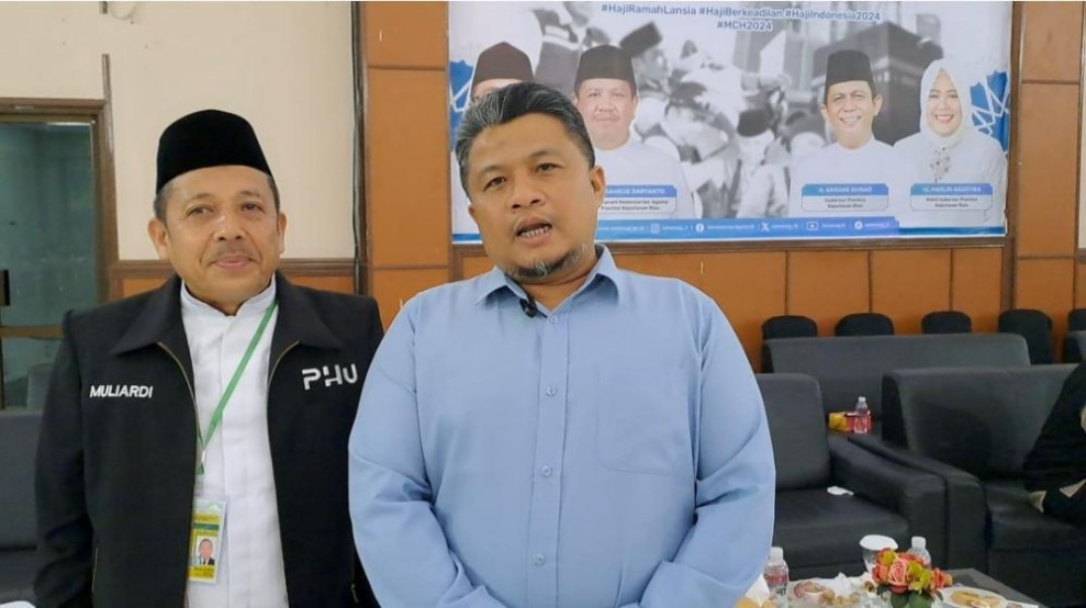 Sambut Kedatangan Jemaah Haji Riau di Batam, Karo Kesra: Mudah-mudahan Kedepan Pelayanan Lebih Baik