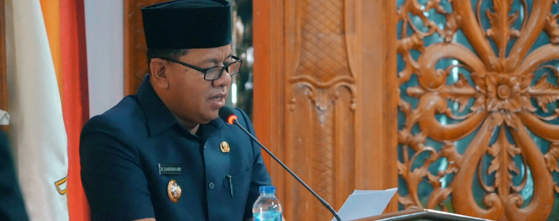 Sampaikan Pidato RPJPD, Bupati Kuansing: Visi Jangka Pandang Kuansing Selaras dengan Visi Nasional dan Propinsi
