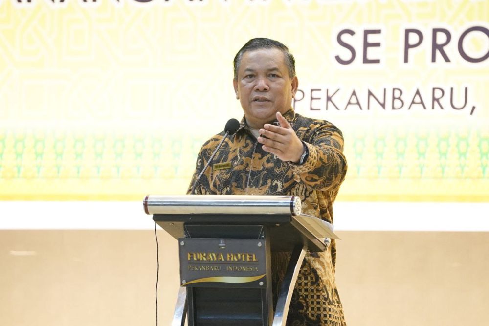 Gelar Evaluasi Stunting Provinsi Riau, Pj Gubri Harap Tahun 2025 Angka Stunting Hanya 1 Digit