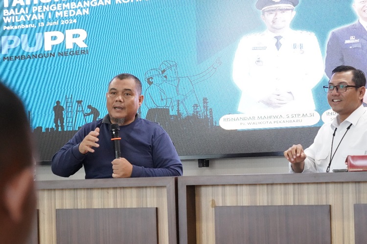 Dinas PUPR Pekanbaru Dikunjungi Bapekom PUPR Wilayah I Medan