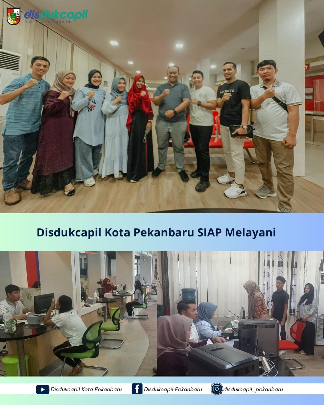 Jelang Pilkada, Disdukcapil Pekanbaru Percepat Perekaman e-KTP Pemula Dengan Datangi Sekolah