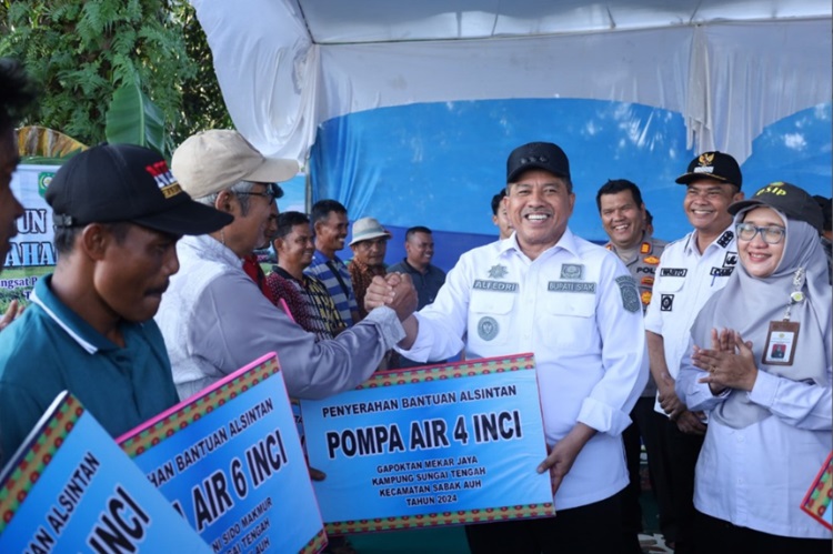 Antisipasi Musim Kering, Bupati Alfedri Minta Dinas Terkait Selesaikan Masalah Air di Bungaraya