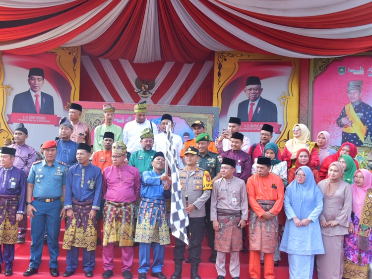Apel Hari Jadi ke-512, Bengkalis Tampilkan Pesona Negeri Junjungan