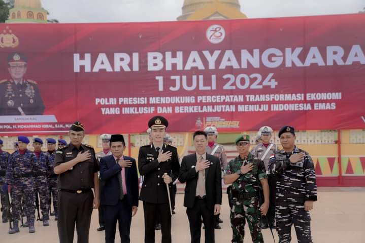 Bupati Afrizal Berterimakasih pada Kapolres dan Jajaran Karena Telah Menjaga Rohil