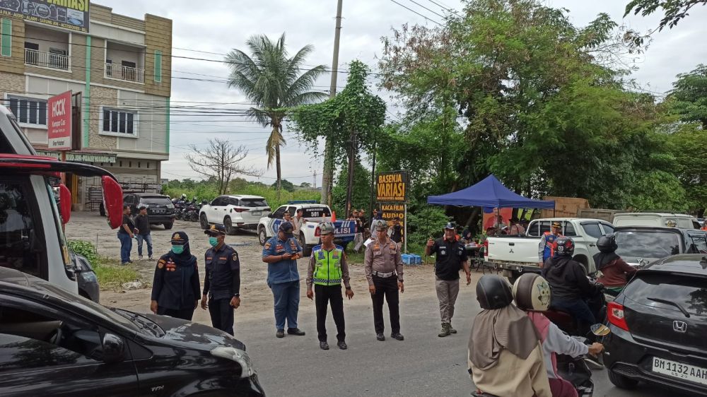 Dinas Perhubungan Gelar Razia Gabungan, 40 Kendaraan Ditilang dan 1 Travel Gelap Dikandangkan