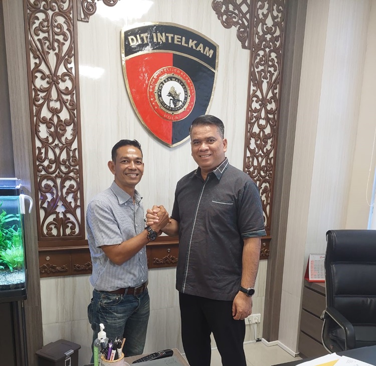 Terus Dibina, Ketua PD F.PBPU Riau Sampaikan Terimakasih Kepada Dir Intelkam Polda Riau