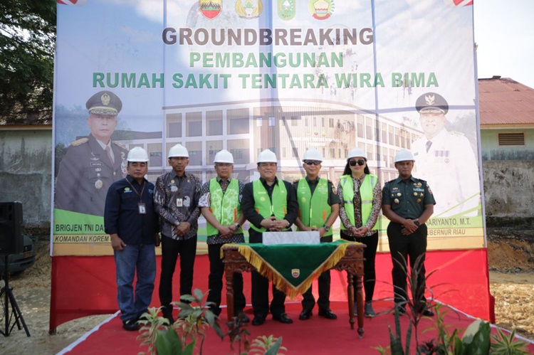 Pj Gubernur SF Hariyanto Bangun RS Tentara Terbesar dan Terlengkap di Pekanbaru