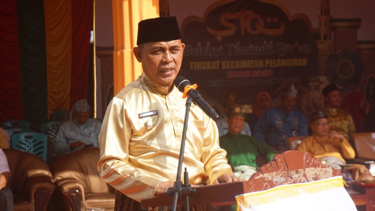 Buka Bazar Saat STQ Pelangiran, Pj Bupati Inhil Mengaku Bangga