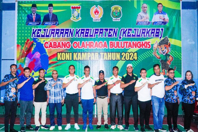 Tak Pakai Lama, PBSI Kampar Langsung Tancap Gas Gelar Kejurkab