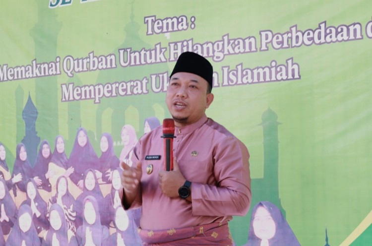 Wabup Husni Merza Bangga Perkumpulan Perwiritan Kandis Kota Berkontribusi Turunkan Stunting
