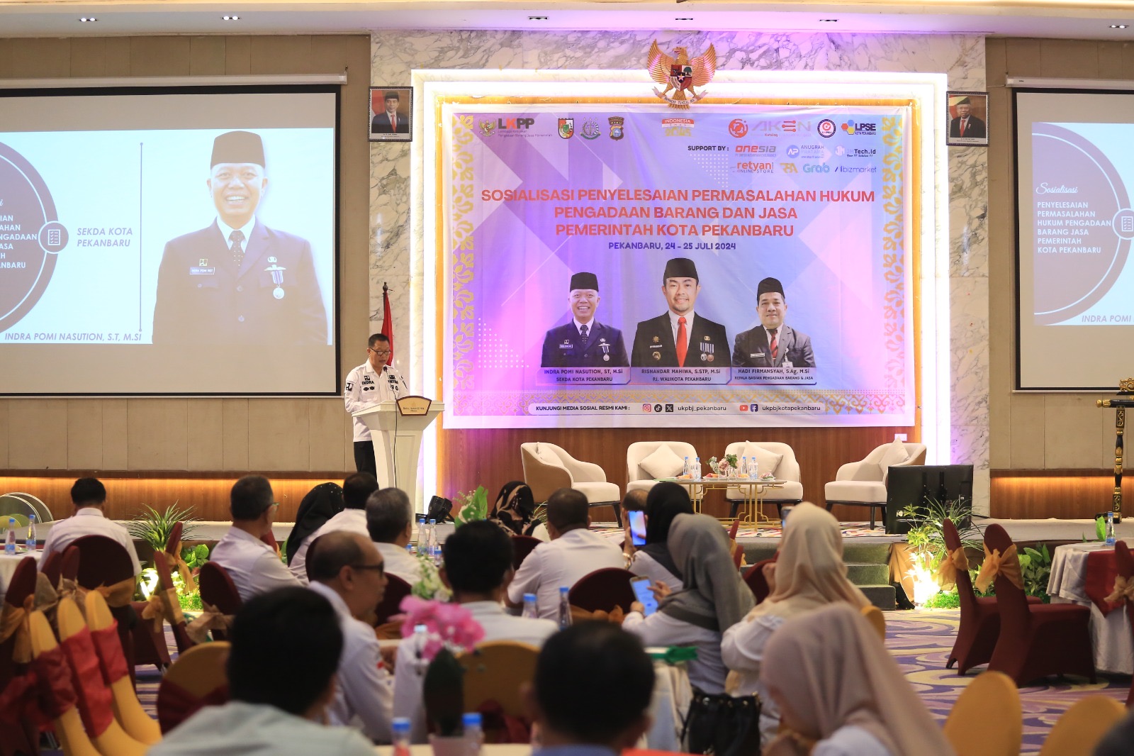 Hadirkan Kejaksaan dan Polisi, Pemko Pekanbaru Sosialisasi Penyelesaian Hukum Pengadaan Barang dan Jasa