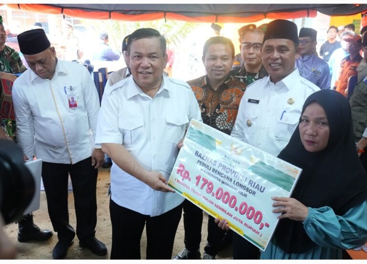 Korban Longsor Inhil yang Ingin Pindah Langsung Dibangunkan Rumah