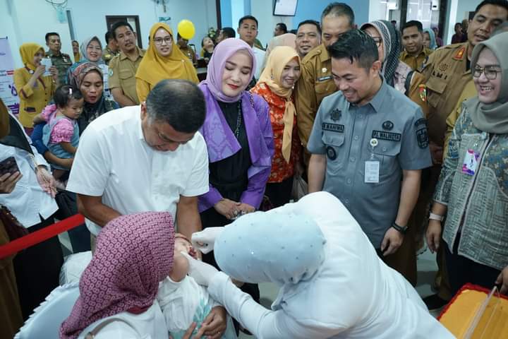 Capaian Imunisasi Polio di Pekanbaru Sudah 8,46 Persen