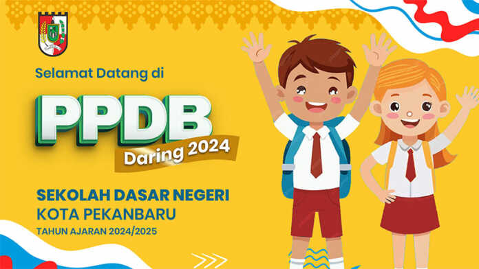 Perdana Dimulai Hari ini, PPDB SD Negeri di Kota Pekanbaru Siapkan 3 Jalur Penerimaan